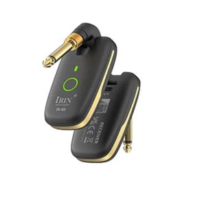 IRIN | IRIN Electric Guitar Pickup Transmitter Receiver System 7 Channels UHF Channel for Electric Guitar Bass Amplifier Parts
