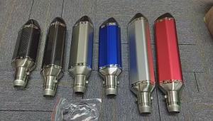 Motorcycle Exhaust Pipe For Z900 NIJA400 R3 Hurricane 302 Spring Wind 250SR Exhaust Pipe Modified Small Hexagonal Exhaust Pipe