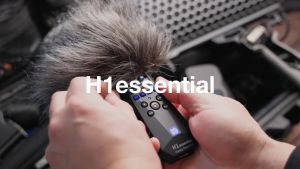 Zoom H1essential เครื่องบันทึกเสียง คุณภาพสูง 32-Bit Float Recording for All