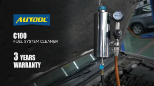 DEKES Non-Dismantle Car Fuel Cleaning Machine for Auto Gasoline Diesel C80/C100 Fuel Injection Systems Cleaning Tools