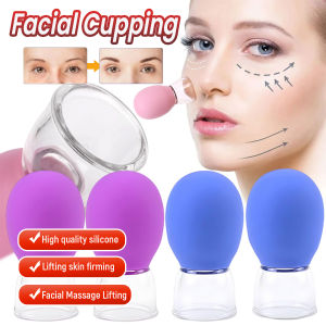 LoviRa 1pc Glass Face Cupping Cup Face Lift Beauty Cupping Cup
