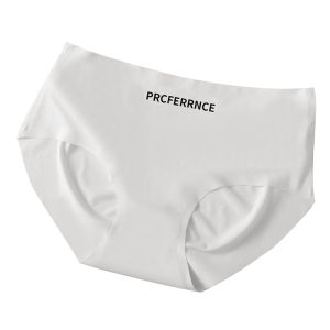 JIAZINI | กางเกงชั้นในผ้าไหมน้ำแข็งไร้ตะเข็บสำหรับผู้หญิง กางเกงชั้นในทรงสามเหลี่ยมบาง ผลิตจากผ้าฝ้ายแท้ ป้องกันแบคทีเรีย ไม่รัดรูป สำหรับโยคะและออกกำลังกาย