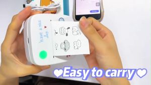 LIOTOG Portable Mini Printer: A Compact Solution for Students & Offices 🌼