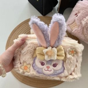Bandai | High Quality StellaLou ShellieMay Cosmetic Bag Japanese Style Handbag High Capacity Cosmetics Storage Bag Portable Gifts Girl