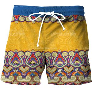 Mens Shorts Summer Luxury Pattern Grapic Prited Trunks Beach Quick-drying Shorts Male Sweatpants New Pants Man Clothing