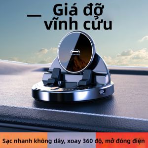 JOYCS | Giá Đỡ Điện Thoại Chỉnh Hướng 360° Sạc Không Dây Có Từ