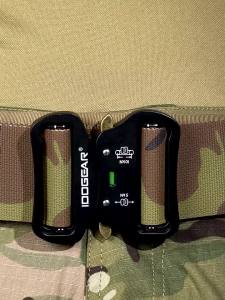 2025IDOGEAR แมงป่องเหล็กตัวน้อย แรด ” สายรัดเอวแทคติกน้ำหนักเบา ปรับได้ ลายคาร์บอนไฟเบอร์เสริม molle เอว