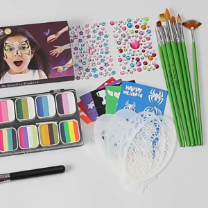 12 Warna Body Face Painting Anak Cat Wajah Painting Makeup Painting Art Make Up Imagic Halloween