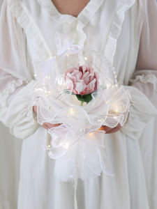 Handmade DIY Creative Rose Bouquet Packaging Material Anniversary Birthday Gift for Girlfriend Wife Ceremony Feeling