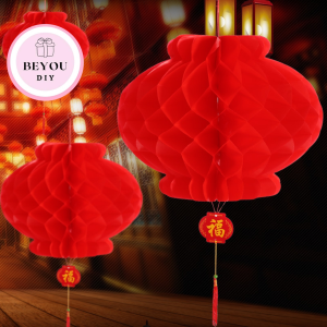 Combo 20 Đèn Lồng Đỏ Trang Trí Ngày Tết Lồng Đèn Trang Trí Tiệc Cưới Đám Hỏi Tiệc Trung Thu - BEYOU