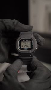 Jam Tangan Wanita Casio G-Shock X ITZY GMD-S5610IT-1D Black Dial Black Resin Band