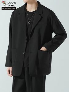 TUCANO | Summer Lightweight Comfortable Black Suit Jacket