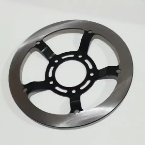 PIRINGAN CAKRAM REM CEKUNG 5 LUBANG 220 MM DEPAN MOTORSUPRA X/SUPRA LAMA/GRAND/LEGENDA/GL PRO/GL MAX