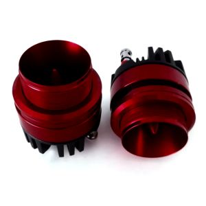 Matador แหลม มัจจุราช หน้าอลูมีเนีบม สีแดง แม่เหล็กนิโอ 24.5X8มิล พร้อมซีกันขาดแถมใฟ้ฟรีด้วย เสียงแหลมใส แรงๆ ทวิตเตอร์แหลม MT-X109 จำนวน2ดอก