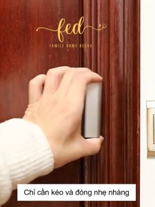 Khóa cửa chống trộm mạnh mẽ chốt khóa an toàn trong nhà bằng hợp kim nhôm hiện đại không