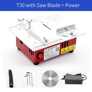 220V Mini Table Saw Electric Desktop Saws Household DIY Cutting Tool Crafts Cutting Tool Mini Multifunctional Cutting Machine