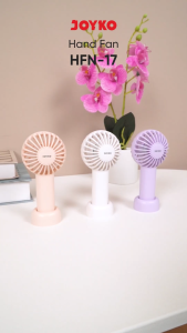 Hand Fan JOYKO Kipas Angin Tangan Portable HFN-17 Pink Purple White