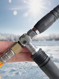 dbsqszb | BCD Regulator Adapter Drysuit Tri-Connector