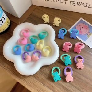 Set 10 cột tóc cho bé gái hình tim sao nơgấu dễ thương PK109