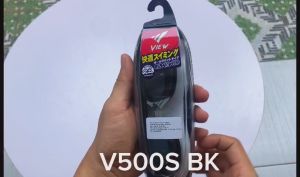 Kính bơi Nhật Bản hiệu View V500S-BK (Đen) - Hàng chính hãng 100% sản xuất tại Nhật Bản