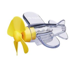 máy bay mini phát sáng trang trí xe máyotoxe điệnxe đạpđèn led nhấp nháy máy bay năng lượng gióphụ kiện phụ tùng xe