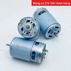 Động Cơ Micro DC 21V 550 Máy Khoan Điện Động Cơ Chổi Than Cho Dụng Cụ Điện Công Suất Cao 375-746 W Bao Gồm Rôto