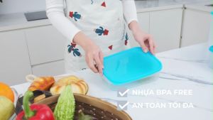 Hộp Nhựa Bảo Quản Thực Phẩm Cao Cấp Donghea 240ml Chịu Nhiệt Tốt