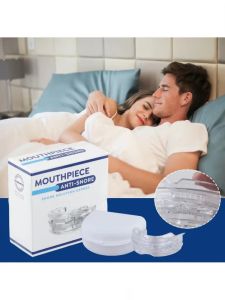 Anti-Snoring Mouthpiece Anti-Snoring Device Nighttime Teeth Guard Adjustable Sleeping Mouthguard for