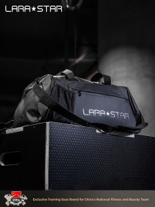 LARA STAR | Shoulder Cross Fitness Bag with Dry/Wet Separation and Independent Shoe Compartment