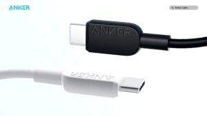 Cáp sạc Anker 310 USB-C A81E1 A81E2 60W cho IP15 Android Laptop | Chiều Dài 0.9m/1.8m