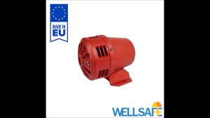 ไซเรนเสียงเตือนภัย สีแดง 112 dB ขนาด 5" Siren เสียงหวอ สัญญาณเตือนไฟไหม้