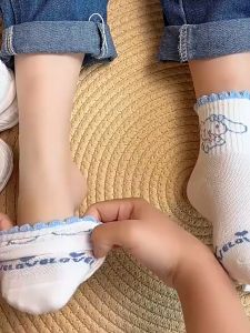 KAOS KAKI ANAK Perempuan Laki Laki 5 set Cinamorol Lotso Melody Karakter Motif Kartun SANRIO DISNEY Kaus Kaki Anak Isi 5 pasang PREMIUM MURAH