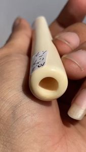 Pipa Asli Lokal 10cm Bulat Warna Coklat - Souvenir Unik & Eksklusif