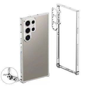 Luxury Light Aluminium Alloy Frame Case For Samsung Galaxy S26 Ultra S25 Ultra S24 S23 Ultra S26 Plus Lens Protection Shockproof