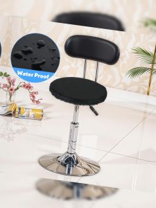 ผ้าคลุมเก้าอี้รับประทานอาหาร ผ้ายืด กันน้ํา ผ้าหุ้มเก้าอี้ยืดหยุ่น ผ้าคลุมเก้าอี้สํานักงาน หนังเทียม PU แบบยืดหยุ่น ผ้าคลุมเก้าอี้จัดเลี้ยง