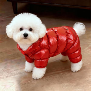 Petone dOrage | Thickened Waterproof Pet Down Coat for Outdoors