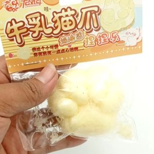 TAIYO Taba Squishy Paw Milk Cheese Squishi Pencet Kenyal Smooth Squeeze Stress Relief Mainan