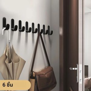 ตะขอแขวนติดผนังแบบไม่ต้องเจาะ กาวเหนียวแน่น กันน้ำ ใช้แขวนผ้าเช็ดตัวในห้องน้ำ กุญแจ ของใช้ในครัว เสื้อโค้ท