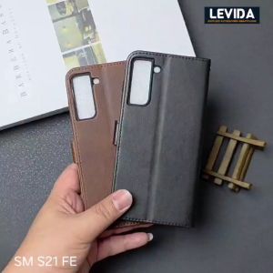 Samsung S21 Samsung S21 FE Flip Cover Kulit Leather Case Sarung Buku Kulit Samsung S21 Samsung S21 FE
