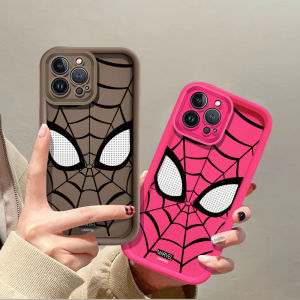 YiaMia เคสโทรศัพท์รูปการ์ตูนสไปเดอร์ OPPO A15/A15S/A35/A31/A32/A53/A1K/F11 สำหรับสีสันแฟชั่นฝาหลัง คุณภาพประสงค์สำหรับที่มีชุดที่สนับสนุน