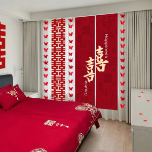 Wedding Decoration Kit Bedroom Curtain Butterfly Decor for Groomsmen And Bridesmaids Living Room Hanging Decorations Couple Names