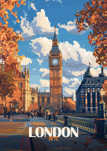 BILIBILI | Acrylic Paint By Numbers Tourism City Travel Painting By Numbers on Canvas Coloring By Number for Adults Paint Digital Art