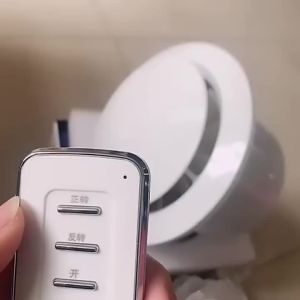 แฟนระบายอากาศในห้องน้ำ แฟนดูดอากาศติดผนัง แฟนดูดอากาศสำหรับห้องน้ำโรงแรม แฟนดูดอากาศสำหรับหน้าต่างกระจก 4 นิ้ว 6 นิ้ว