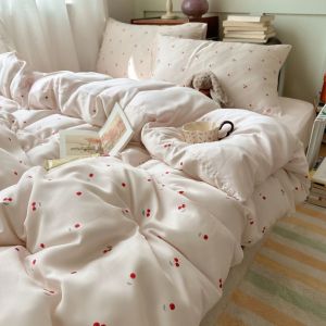 XINGQING | Summer Cooling Soft Dots Bedding Set