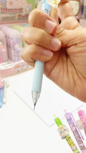 ดินสอกด ลายการ์ตูน 4 แบบ เครื่องเขียน พร้อมไส้ดินสอ HB อุปกรณ์การเรียน พร้อมส่งในไทย