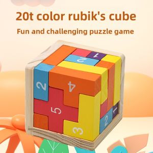 JIFANPAUL | Wooden Educational Building Blocks for Kids