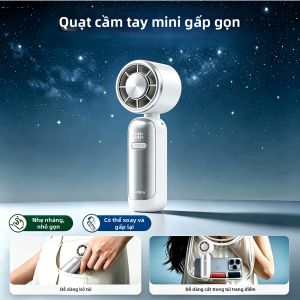 Nengshi | Quạt Cổ Đeo Mini Có Sạc USB Tiện Lợi