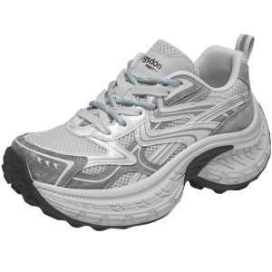 Agsdon | Breathable Leisure Mesh Shoes Thick-Soled Dad Shoes for Women