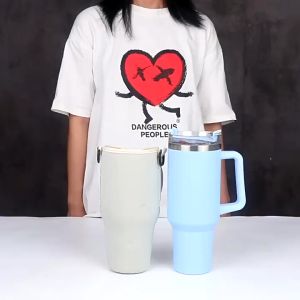 Tas Selempang Botol Minum Kompatibel Dengan Tumbler 40oz Portabel Stanley Tas Botol Minum Sarung Tumbler