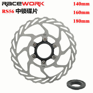 RACEWORK Centre Lock Ultra-Light Disc Brake Rotor With Heat Dissipation For MTB Road Bike 140mm/160mm High-Performance Brake